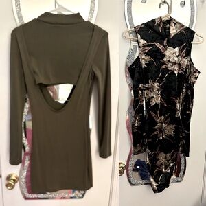 2 FASHION NOVA DRESSES SIZE W/M